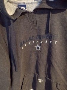NFL Authentic Reebok Dallas Cowboys Gray Sweatshirt Sz. XL